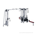 Strength training multi-jungle 5 station machine